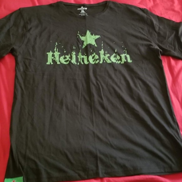 New Heineken Mens Tee XL - Picture 1 of 6